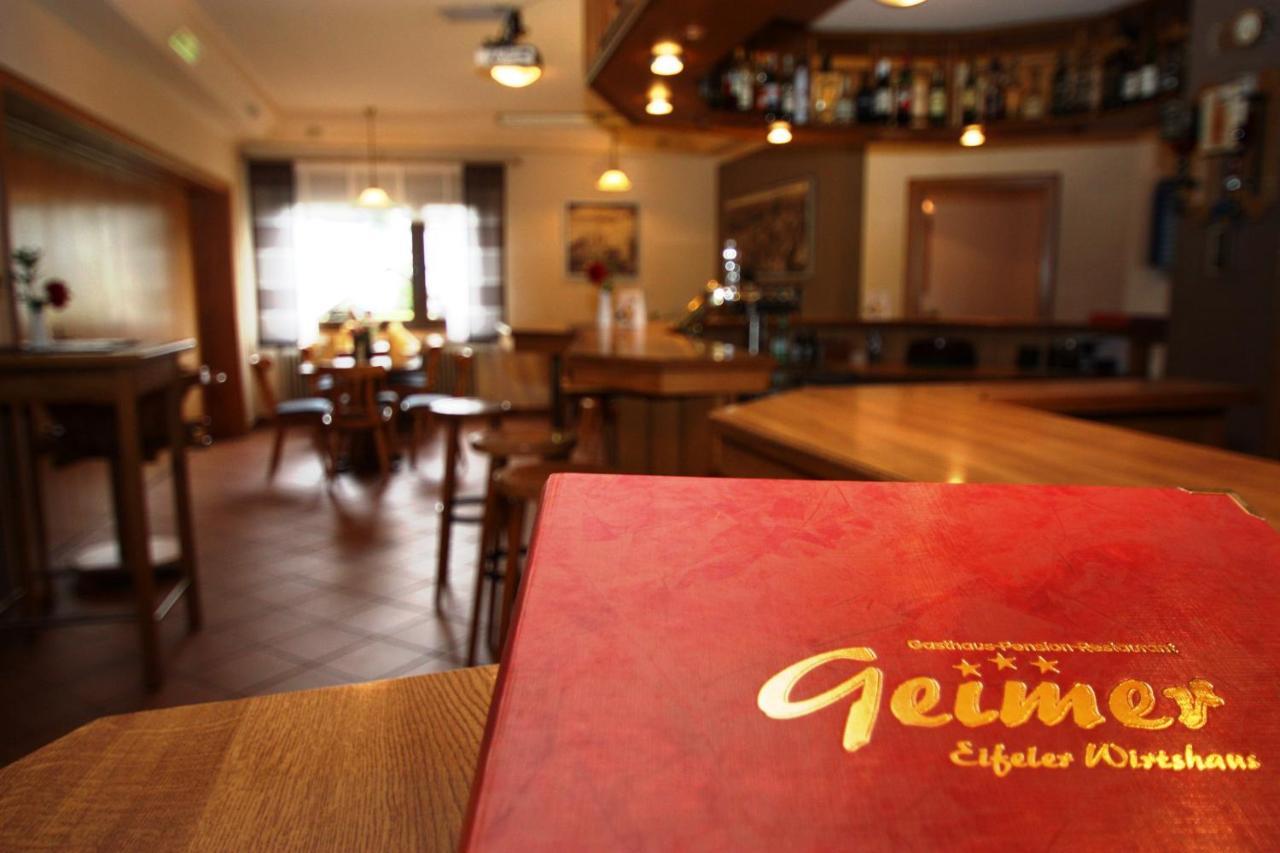 Gasthaus Pension Geimer Plütscheid Exterior foto